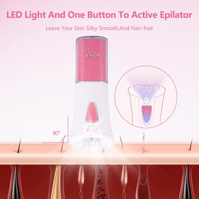 Women'S Epilator For Hair Removal, Wireless Wet And Dry Epilator For Long-Lasting Smooth Skin, Gift For Women, Face, Body, Armpits, Legs, Hair Removal In Bikini Area - NewNest Australia