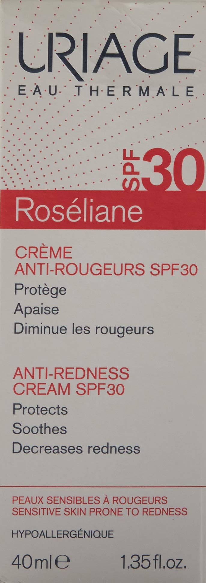 Roseliane by Uriage Eau Thermale Anti-Redness Cream SPF30 40ml - NewNest Australia