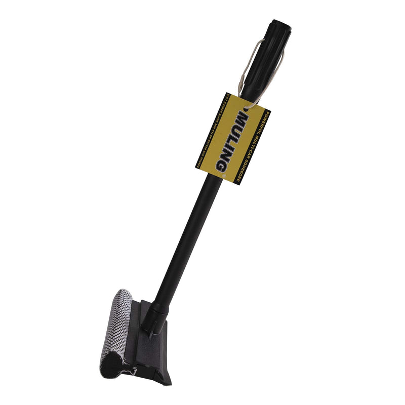 MULING Window Squeegee Cleaning Tool Window Cleaner Car Squeegee Windshield Cleaning Sponge and Rubber Squeegee,BlackM - NewNest Australia