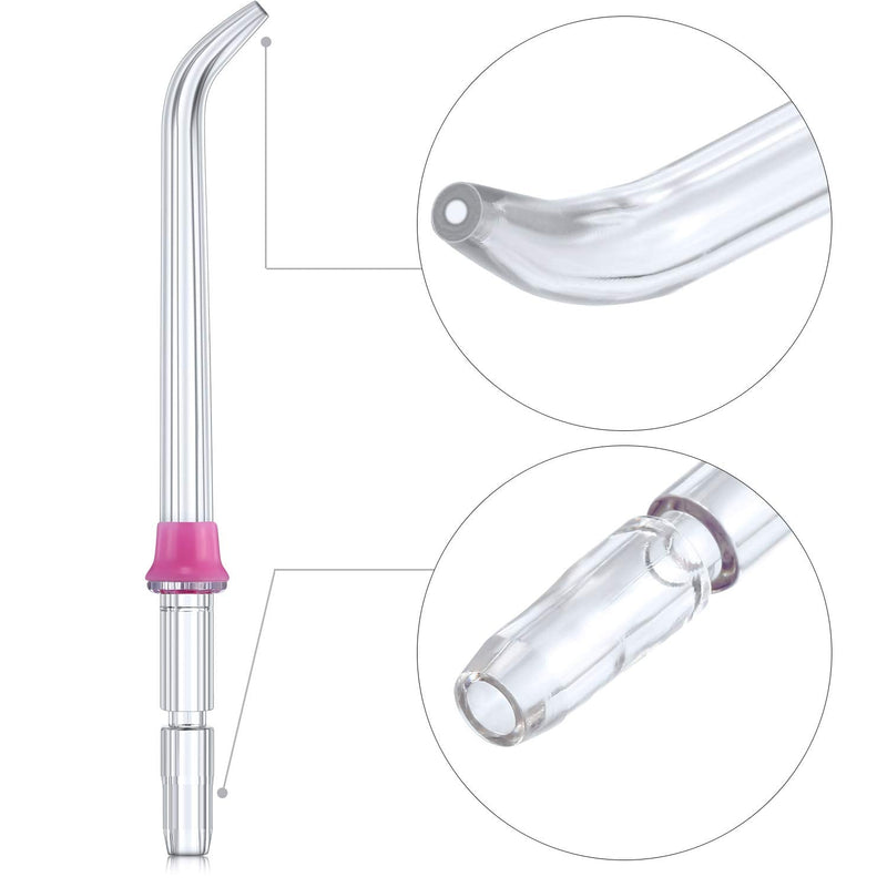 Replacement Classic Jet Tips Dental Water Jet Nozzle Accessories for Wasserpik Water Flossers (Like WP-100) and Other Oral Irrigators (6 Pieces) 6 Pieces - NewNest Australia