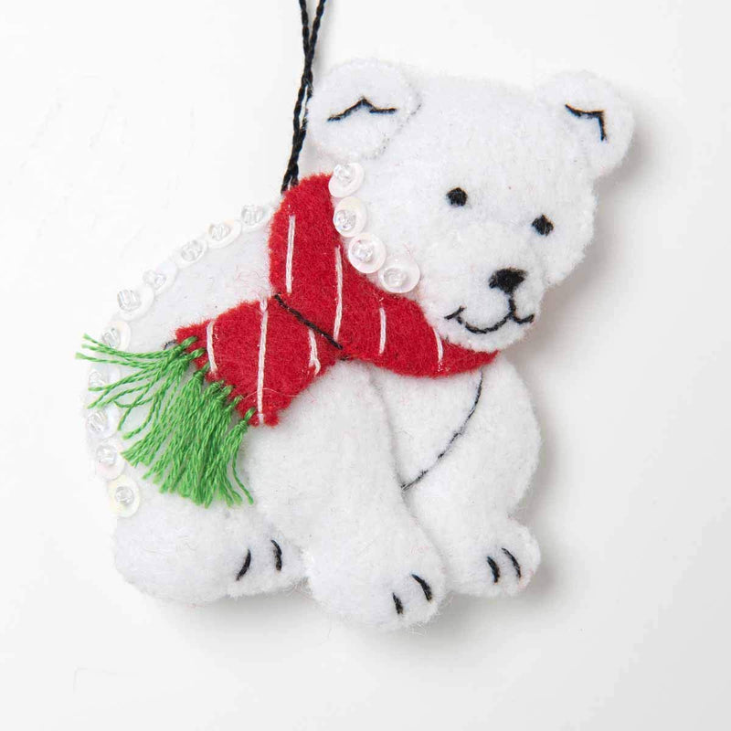 Bucilla Felt Applique Ornament Kit, 2.5" x 2.5", Christmas Minis - NewNest Australia