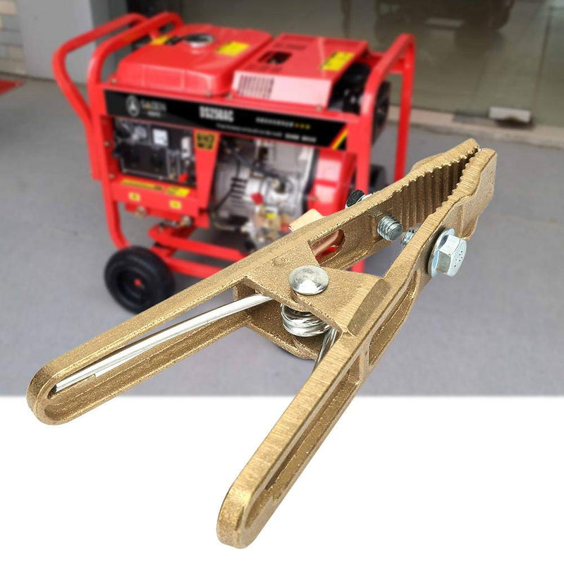 260/300/500A Brass A-shape Ground Welding Earth Clamp Welder Earth Ground Cable Copper Grip Clip Clamp for Welding Machine (260A) - NewNest Australia