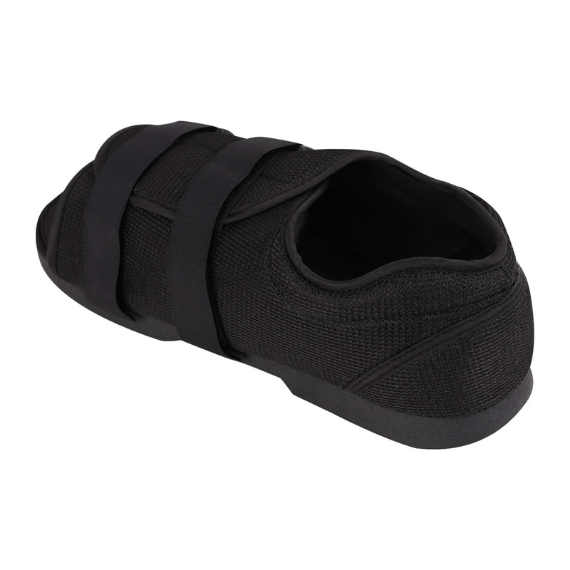 Unisex Plaster Shoes with Velcro Fastener Postoperative Rehabilitation Shoes Stabilizing Postoperative Fixation Shoes Breathable Wide Opening Shoe Fracture Shoe for Swollen Feet, Bone Fractures Black MM (28 cm x 10.5 cm) - NewNest Australia