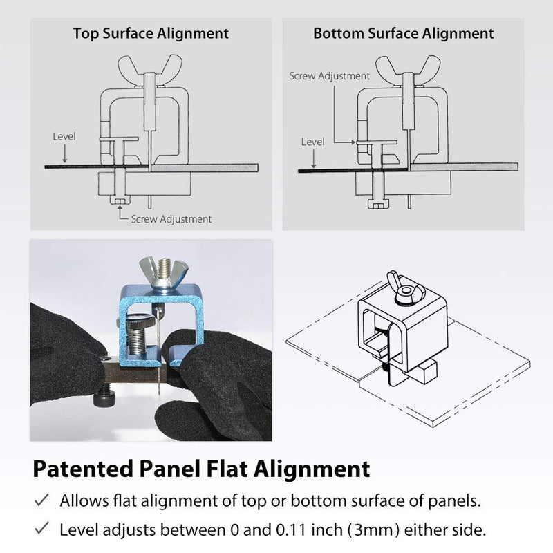 FIRSTINFO Auto Body/Car Body Sheet Metal Plate Butt Joint Welding Soldering Clamps Door Skin Panel Fender - NewNest Australia