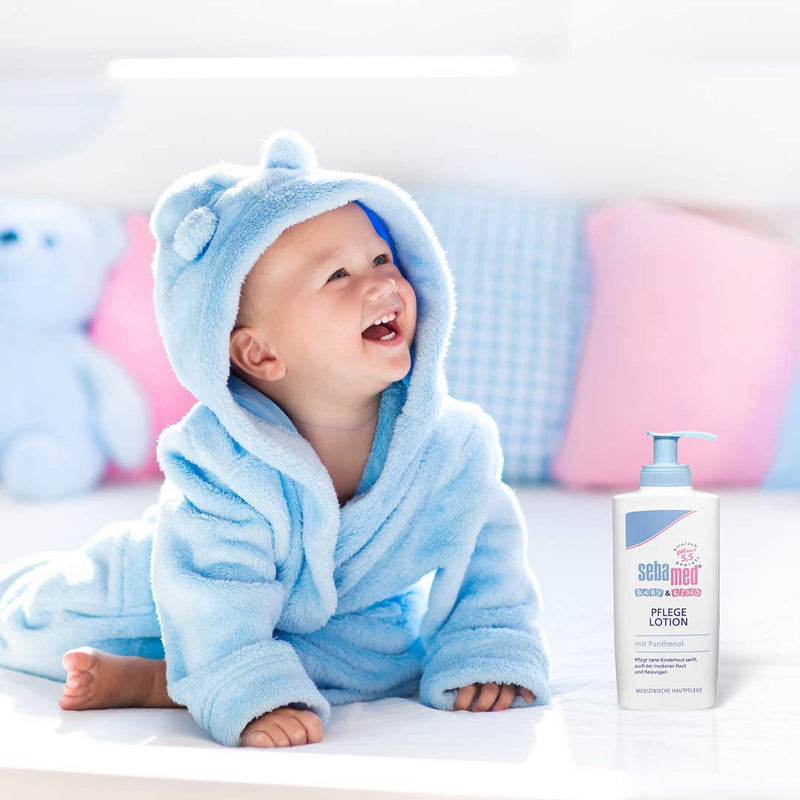 Sebamed baby and child care lotion with panthenol, value pack of 2, 2 x 200 ml, gently cares for children's delicate skin, even for dry skin and irritations - NewNest Australia
