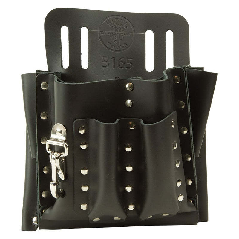 Klein Tools 5165 10 Pocket Tool Pouch Knife Snap - NewNest Australia