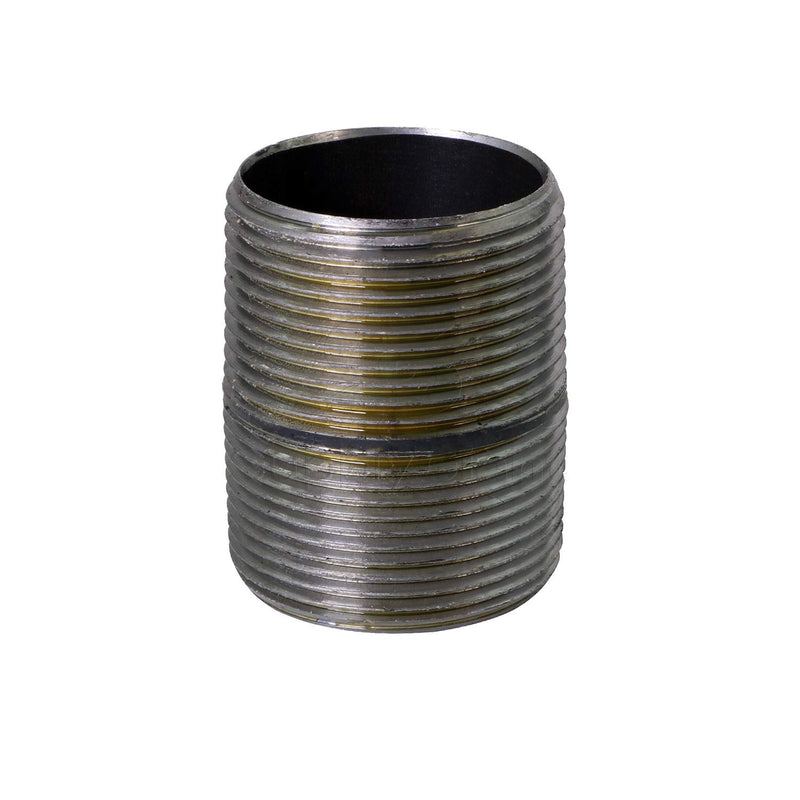 Everflow Supplies NPBL3400 Close Black Steel Nipple Pipe Fitting with 3/4" Nominal Size Diameter - NewNest Australia