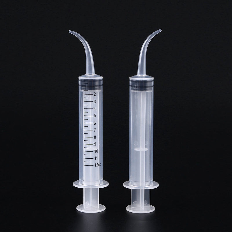 SUPVOX 8 Pcs Disposable Dental Irrigation Syringe Oral Irrigator Syringe with Curved Tip for Dental Oral Care - NewNest Australia