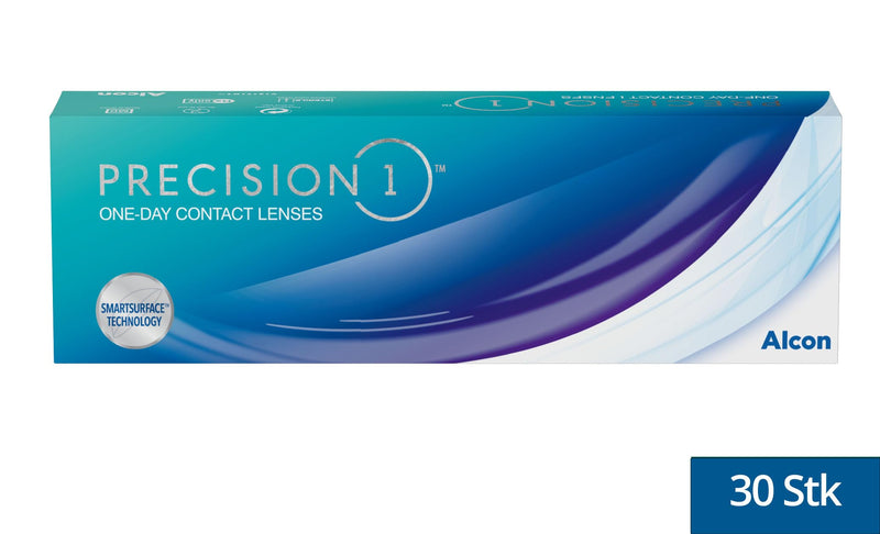 PRECISION1 daily lenses soft, 30 pieces, BC 8.3 mm, DIA 14.2 mm, -1.25 diopters 8.3 millimeters 14.2 millimeters - NewNest Australia