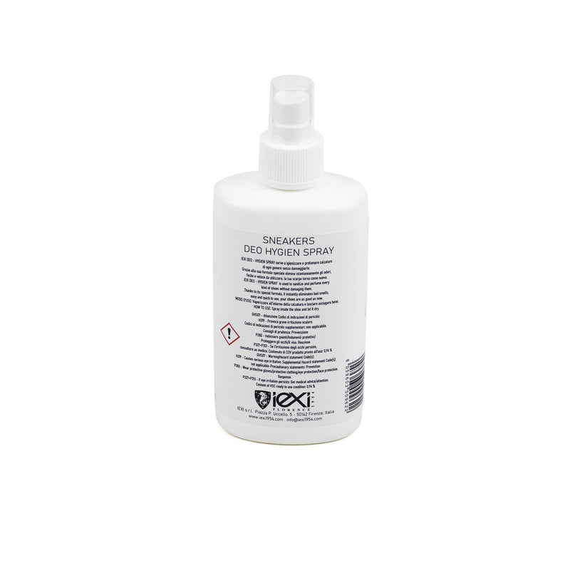 IEXI Deo - Hygien Deo Hygienic Professional Shoes - Made in Italy Anti-Odor Spray - Size 200 ml - Perfume for shoes of all kinds - NewNest Australia