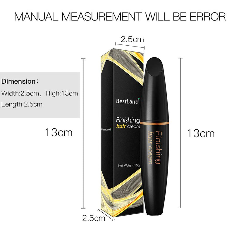 2 Pcs Hair Finishing Stick Anti-Frizz Cream Broken Hair Styling Finishing Brush Hair Mascara Tame Smoothing Gel Wax Stick Non-greasy Men Women Bangs Styling Products - NewNest Australia