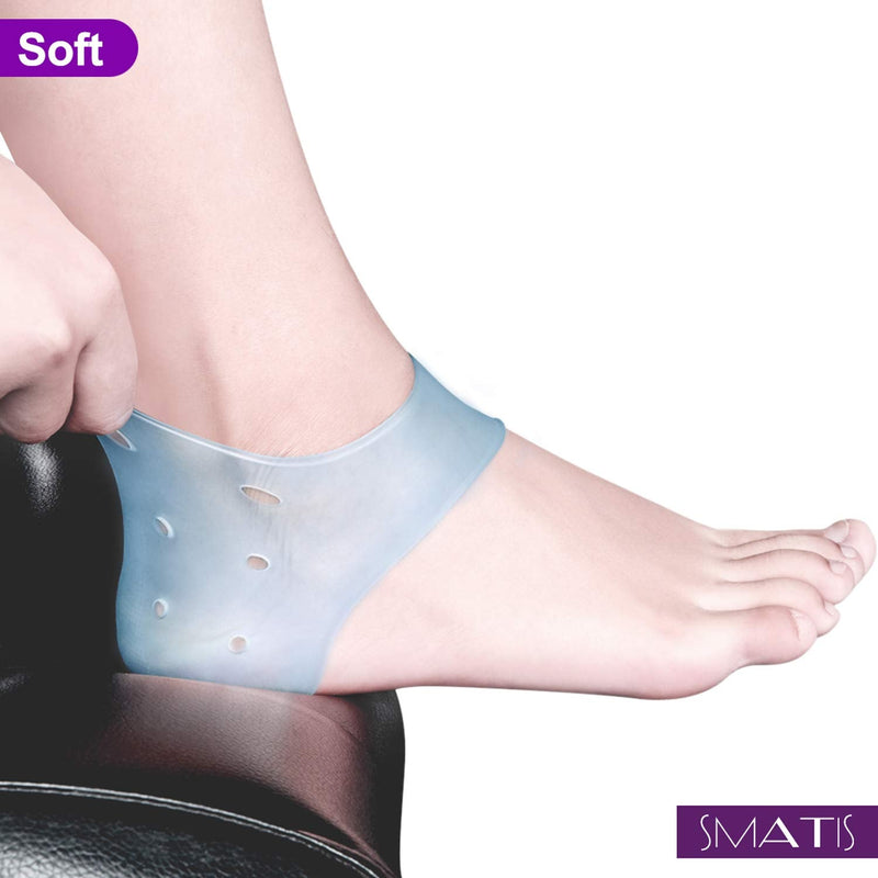 SMATIS Heel Spurs for Plantar Fasciitis, Pack of 4 Heel Pads for Heel Pain, Achilles Tendonitis, Bone Spurs, Aching Feet, Relieves Pain - NewNest Australia