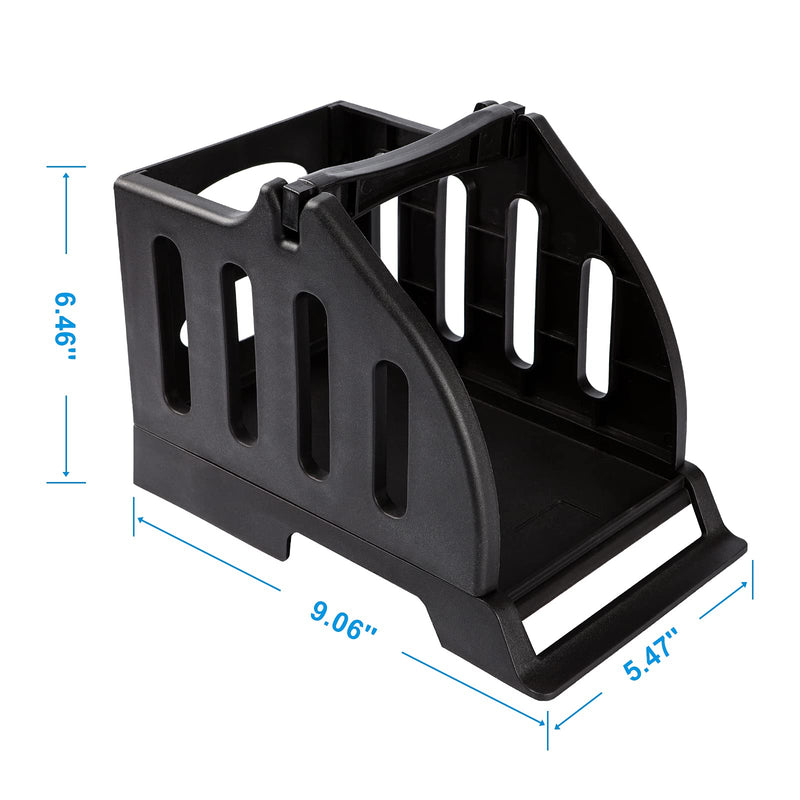 Ü Heartray Label Holder for Rolls and Fan-Fold Labels,Black Stand for 4x6" Thermal Label Printer - NewNest Australia