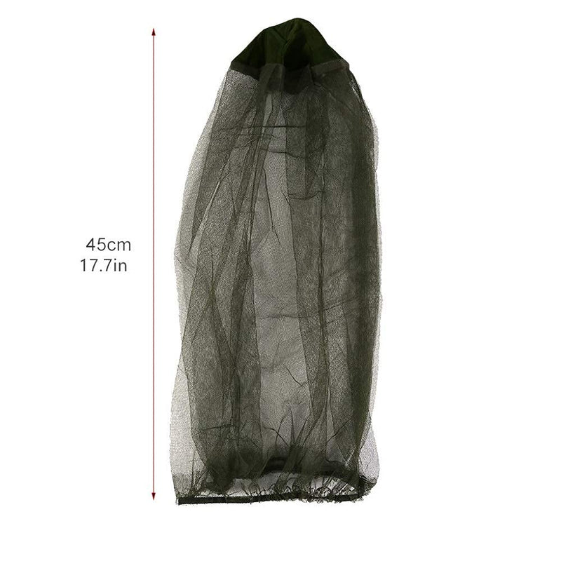 CYIOU Pack of 4 mosquito nets, mosquito net, mosquito hat, head net, head hat, head protection for beekeeping, outdoor hiking, camping, fishing - NewNest Australia