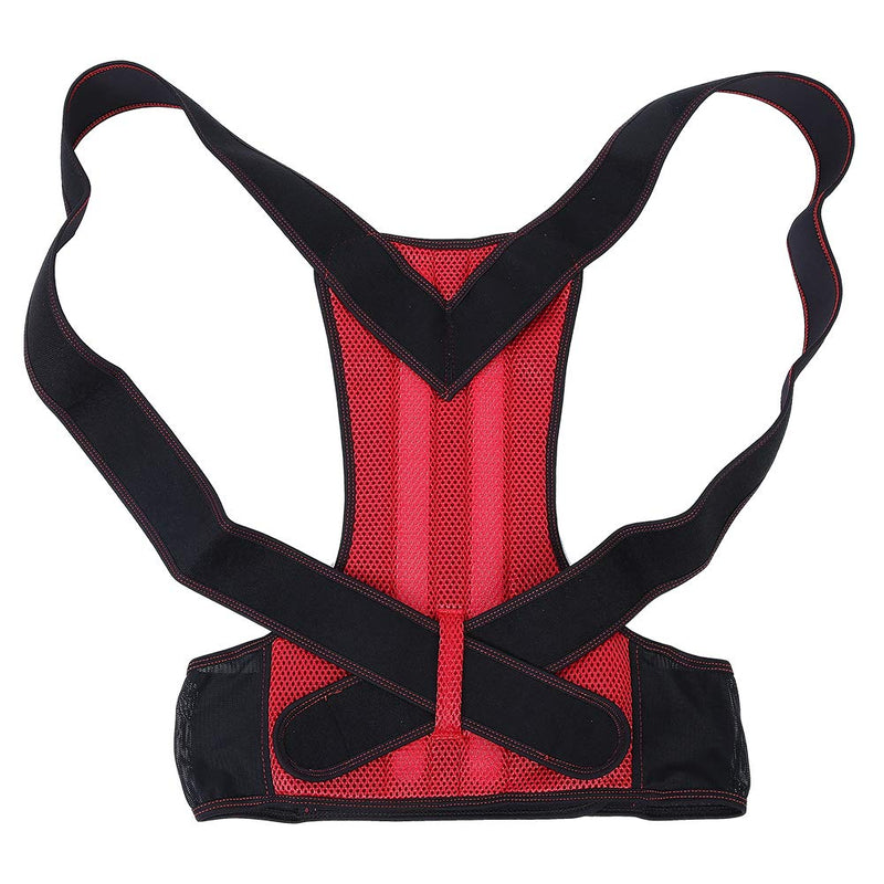 Posture Corrector Hunchback Straightener,Spine Shoulders Back Support,Adjustable and Breathable Back Brace Improves Posture and Back PainRelief (5XL-Red) 5XL Red - NewNest Australia