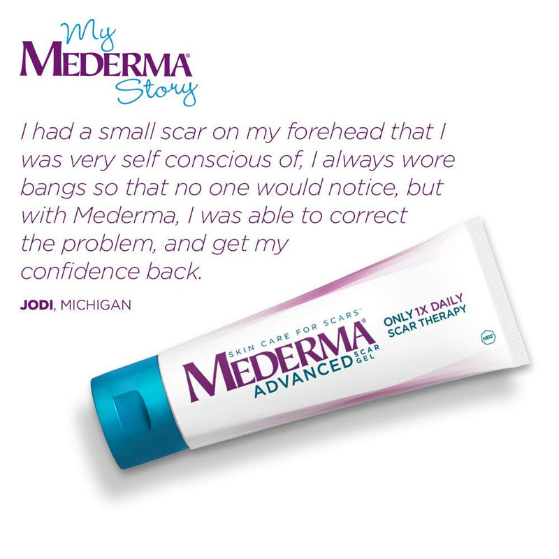 Mederma Advanced Scar Gel - 1x Daily - Reduces The Appearance of Old & New Scars - #1 Doctor & Pharmacist Recommended Brand for Scars - 1.76oz. - NewNest Australia