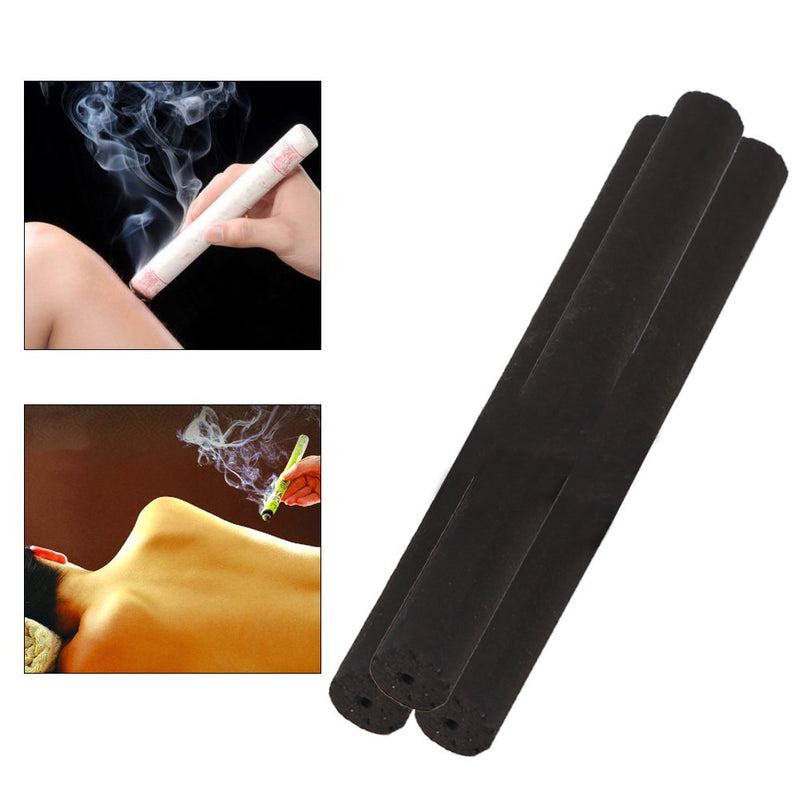 moxa Moxa Rolls for Moxibustion, 10pcs A Box Smokeless Moxa Stick Moxa Sticks Bar Chinese Wormwood Relieve Body Pain Dad's Mom's Gift - NewNest Australia