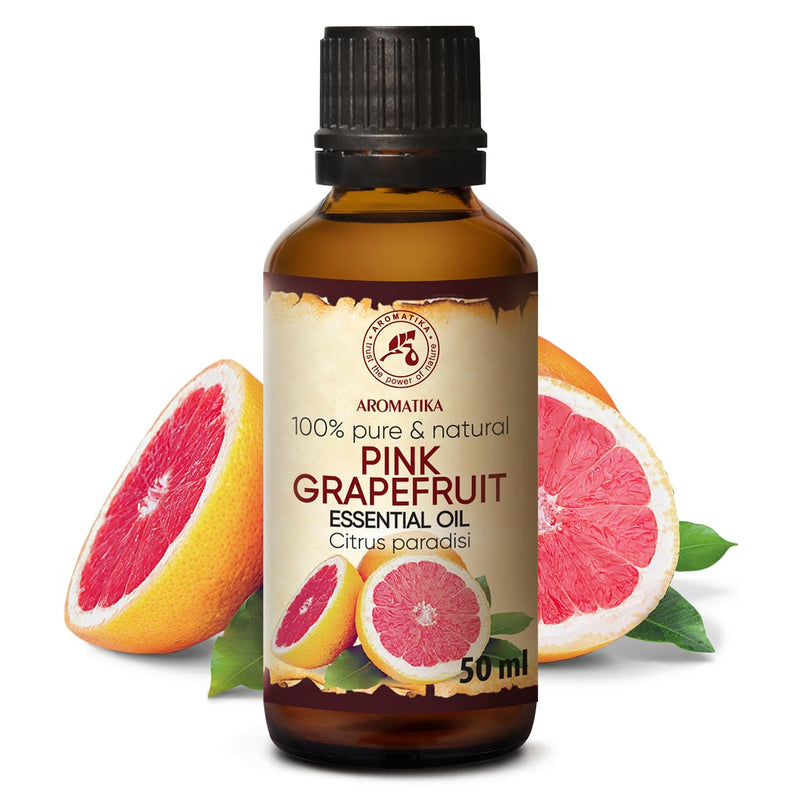 Grapefruit Oil 50 Ml - Citrus Paradisi - South Africa - 100% Pure & Natural Grapefruit Oil - For Good Sleep - Wellness - Beauty - Aromatherapy - Spa - Aroma Diffuser - Oil Burner - Room Fragrance - NewNest Australia