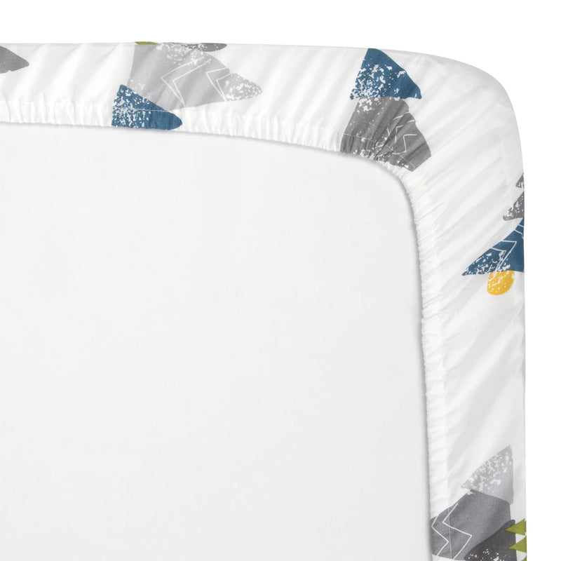 Standard Microfiber Fitted Crib Sheets for Baby Girl, Baby Boy, and Neutral, 2 Pack Crib Sheets Crib Essentials for Baby 28x52 Crib Sheets (Bears & Mountains) Bears & Mountains - NewNest Australia