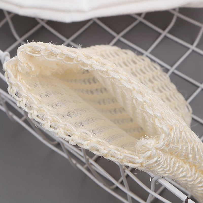 Beavorty Pack of 2 Sisal Bath Gloves Bath Gloves Bath Scrubber for Body Spa Towels Exfoliating Gloves for Body Exfoliating Massage Gloves Body Wash Glove - NewNest Australia