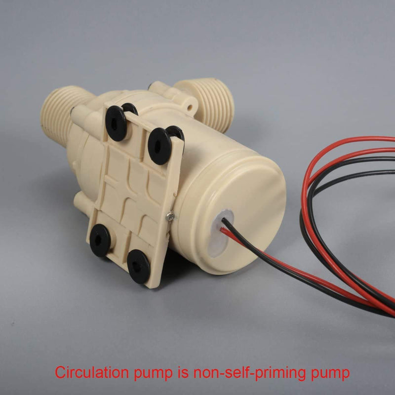 bayite BYT-7A006 DC 12V Solar Hot Water Heater Circulation Pump Low Noise 3M Discharge Head 2.1GPM - NewNest Australia