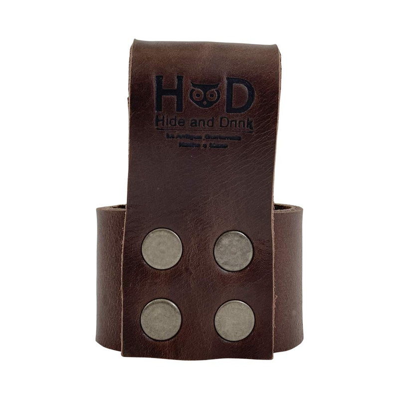 Hide & Drink, Leather Hammer Holder (Small) / Axe Holster / Tool Organizer / Sheath / Case / Woodwork, Handmade Includes 101 Year Warranty :: Bourbon Brown - NewNest Australia