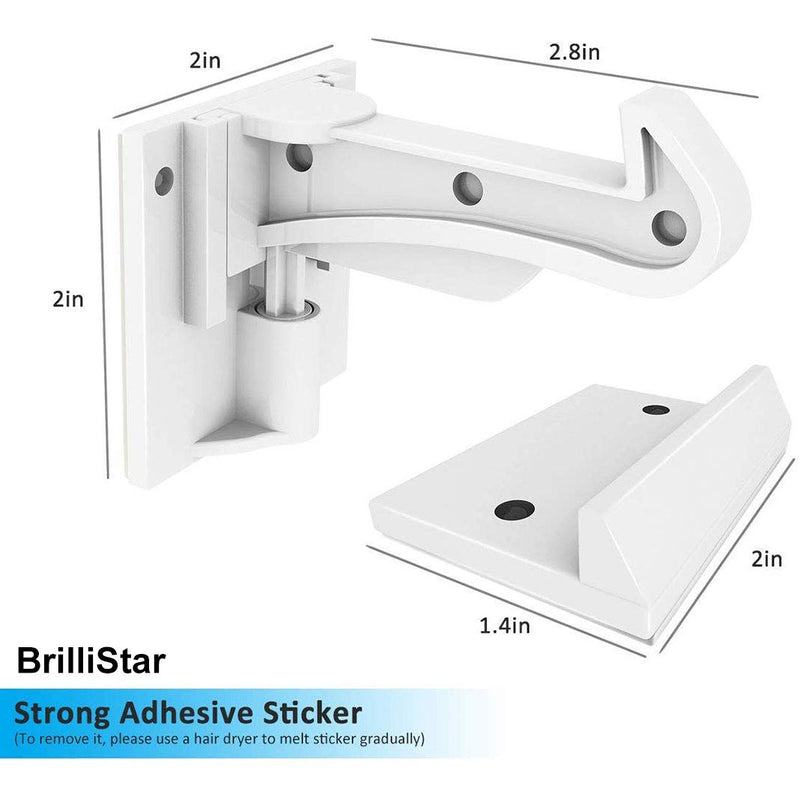 Cabinet Locks Child Safety, Slick Invisible Spring No Drill Baby Proof Safety Latches for Kitchen & Bedroom Cabinets & Cupboards Drawers with & 3M Adhesive & 20 Screws Durable Fixed - 10 Pack - NewNest Australia