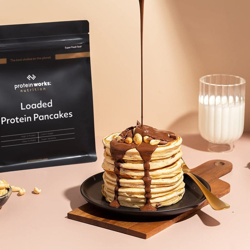 Protein Works Loaded Protein Pancakes | Of course | Protein-rich breakfast | Low sugar snack | quick & easy to make| 1kg Of course - NewNest Australia