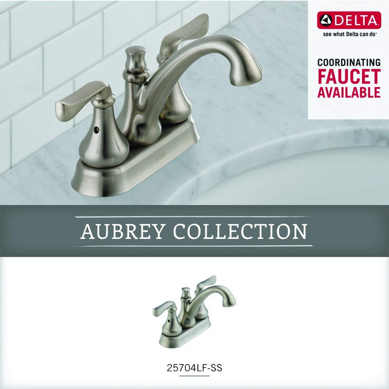 Delta Faucet AUB46-SN Aubrey Towel Ring, Satin Nickel - NewNest Australia