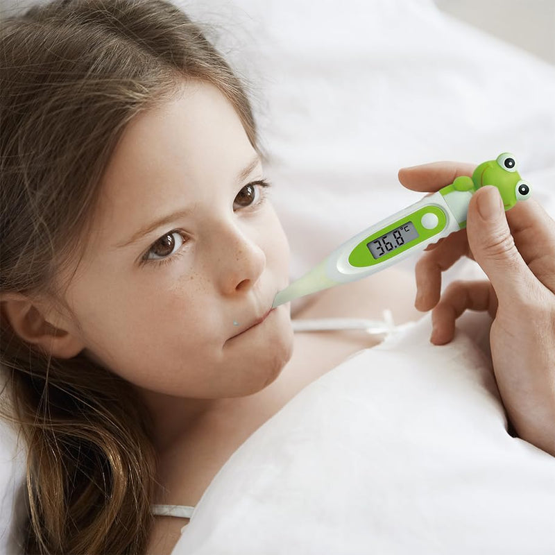 scala Digital clinical thermometer SC 44 flex Speed 10 Sec Frog White Green - NewNest Australia