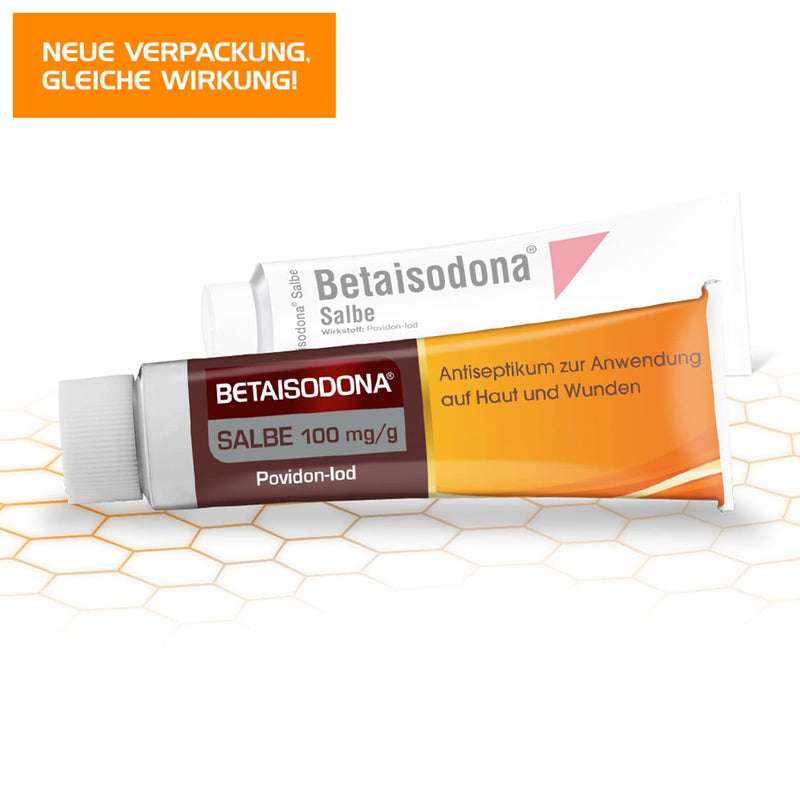 Betaisodona® ointment 100 g wound disinfection for adults and children aged 1 year and over, wound disinfectant without alcohol with PVP iodine - does not burn 100 g (pack of 1) - NewNest Australia