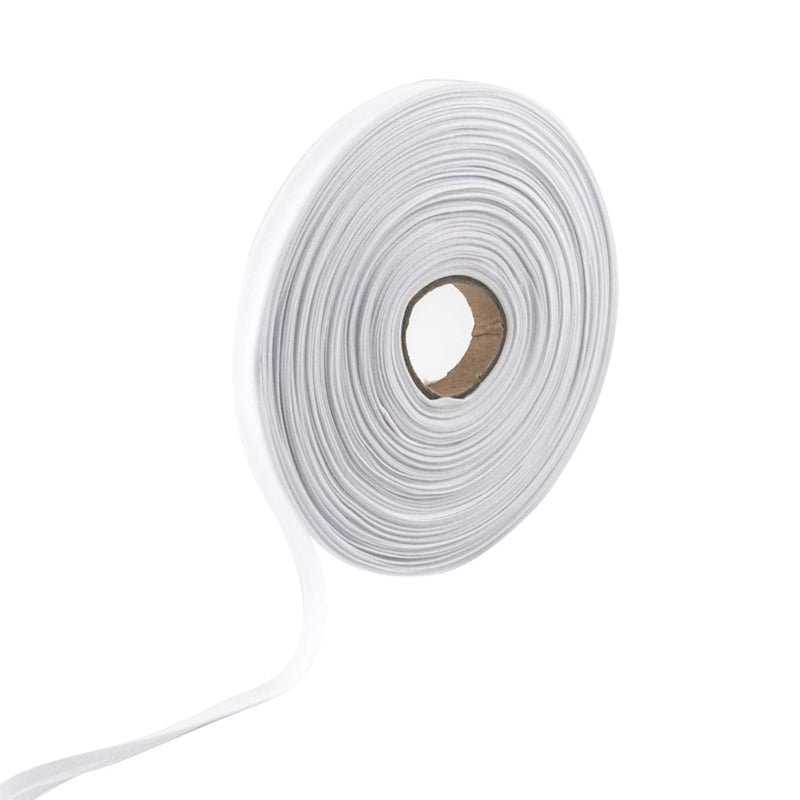 WXJ13 Single Fold Bias Tape 1/2 Inch Bias Binding Tape, Hemming Tape for Carpet Edges, DIY Crafts, Seaming, Sewing, Piping, Quilting (White, 50 Yards) - NewNest Australia