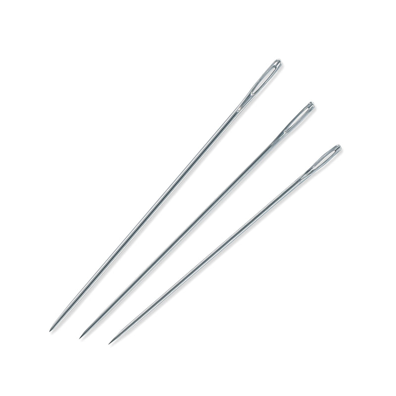 Dritz Deluxe Assortment Hand Needles, Styles & Sizes, Nickel, 100 Deluxe Hand Needles with Needle Threader - NewNest Australia