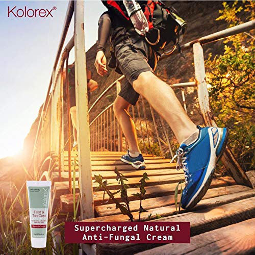 Kolorex Foot & Toe Care Cream - Herbal Foot Cream Enriched with Tea Tree Oil and New Zealand Herb Horopito, 25 Grams - NewNest Australia