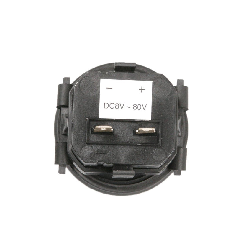 ATOPLEE Quartz Round Back Trim Ring Hour Meter Boat Tractor Generator Engine Mower Golf Cart ,Voltage: DC (6~80)V - NewNest Australia
