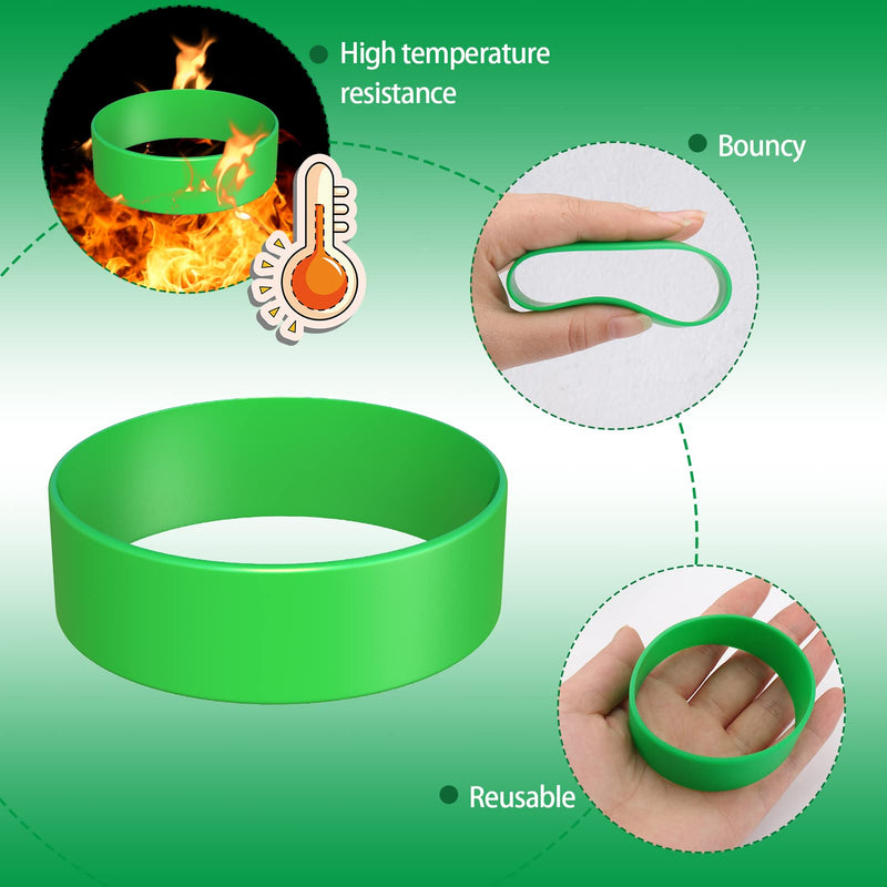 Silicone Bands for Sublimation Tumbler - Elastic Sublimation Paper Holder Ring Bands Prevent ghosting Sublimation Tight-Fitting Heat-Resistant for Tumbler Sublimation Accessories 10 PCS - NewNest Australia