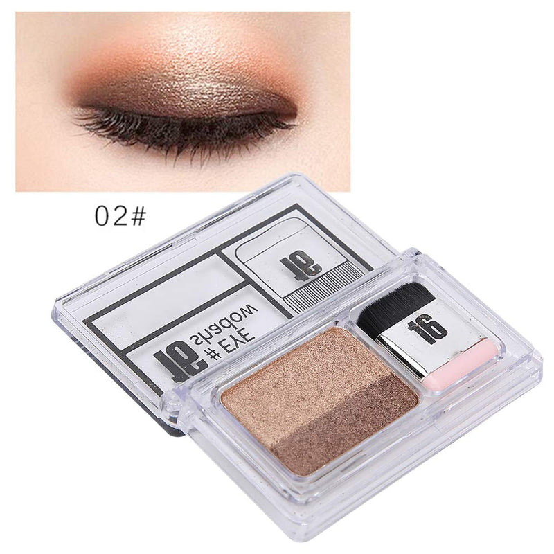 Gradual Eyeshadow Powder Palette Shining Matte Glitter Eyeshadow Makeup (Earth Tone) Earth Tone - NewNest Australia