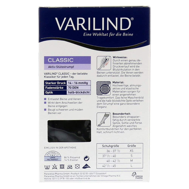 Varilind Classic 70den AD M Black - NewNest Australia