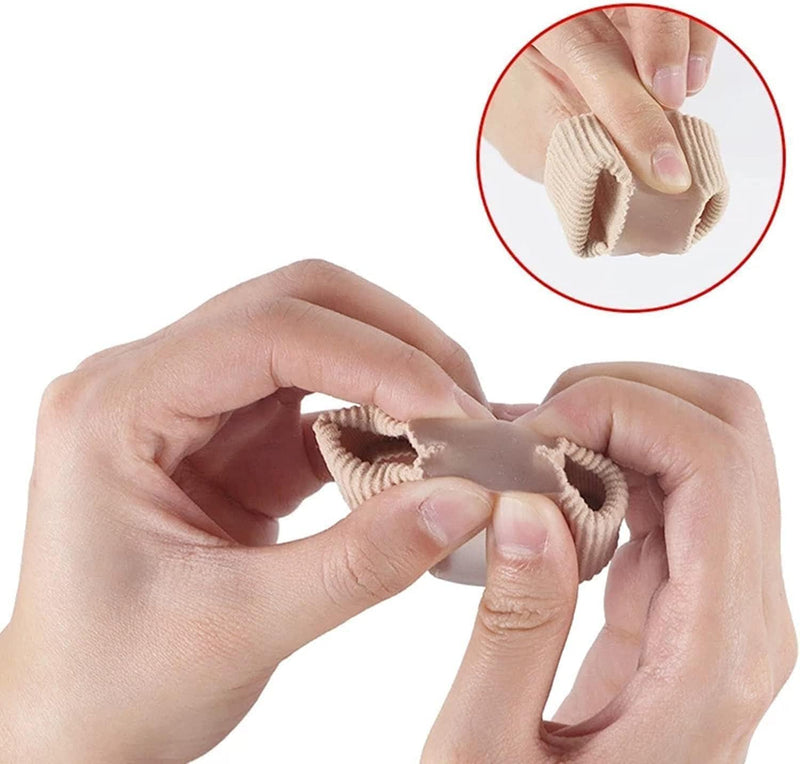 Pack of 2 toe separators bunion for hallux valgus correction with 2 foot straps, gel toe spacer for bunion pain and overlapping toes hammer toe - NewNest Australia