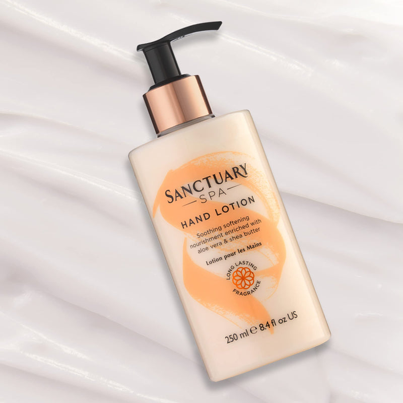 Sanctuary Spa Hand Lotion with Pump, Vegan Hand Cream, Cruelty Free, 250 ml - NewNest Australia