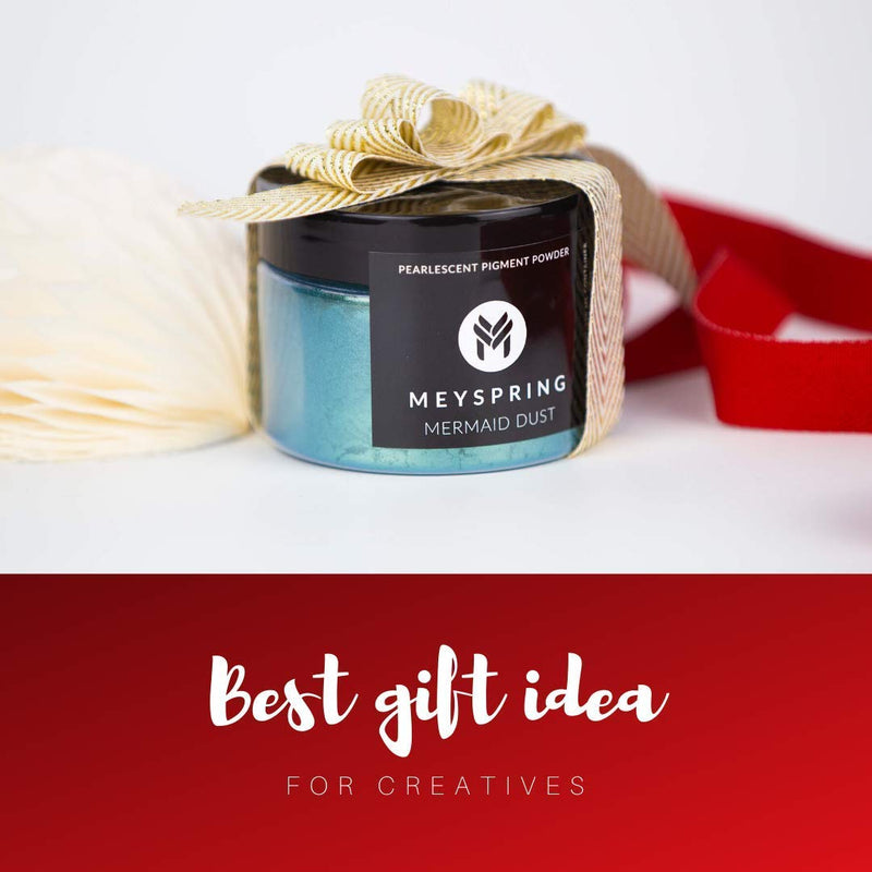 MEYSPRING Mermaid Dust Mica Powder for Epoxy Resin - 50 Grams - Great for Resin Art, Epoxy Resin, and UV Resin - Epoxy Resin Color Pigment - NewNest Australia