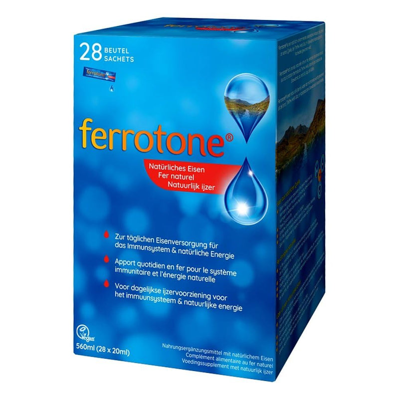 Ferrotone Natural Iron Bag 28X20 ml - NewNest Australia