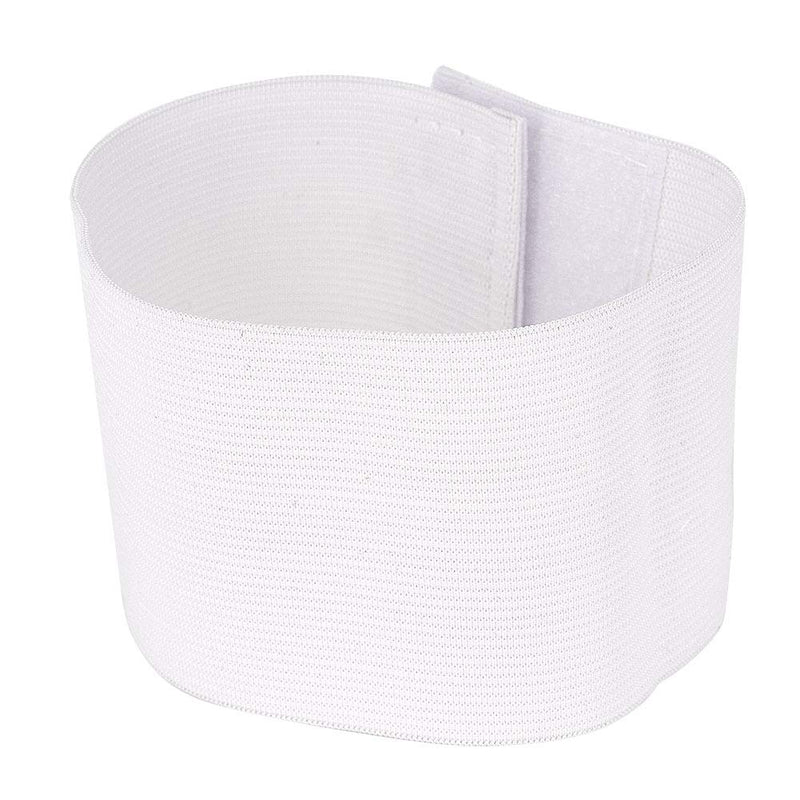 Wrzbest White Armbands Soccer Football Rugy Captain Armbands Mourning Armband for Multipurpose Use,DIY,Restaurant,Team Sport,Hospital,School - NewNest Australia