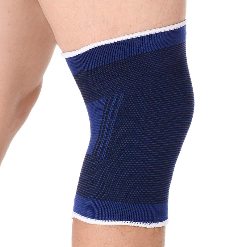10 PCS Kids Wrist Ankle Brace Knee Elbow Pad Hand Half Palm Protection Gloves Compression Knitted Arthritis Tendonitis Pain Relief Sock Protective Gear Set for Cycling Exercise Gym Football Blue - NewNest Australia