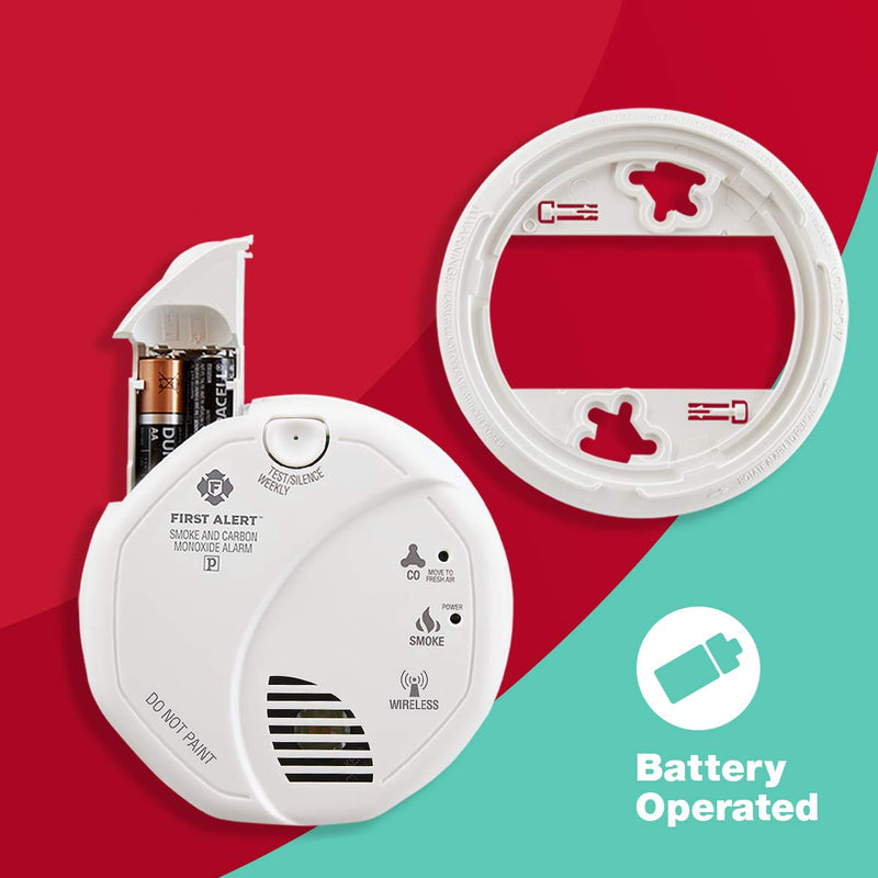 First Alert Z-Wave Smoke Detector & Carbon Monoxide Alarm, Works with Ring Alarm, 2nd Generation Z-Wave Combo - 2nd Generation - NewNest Australia