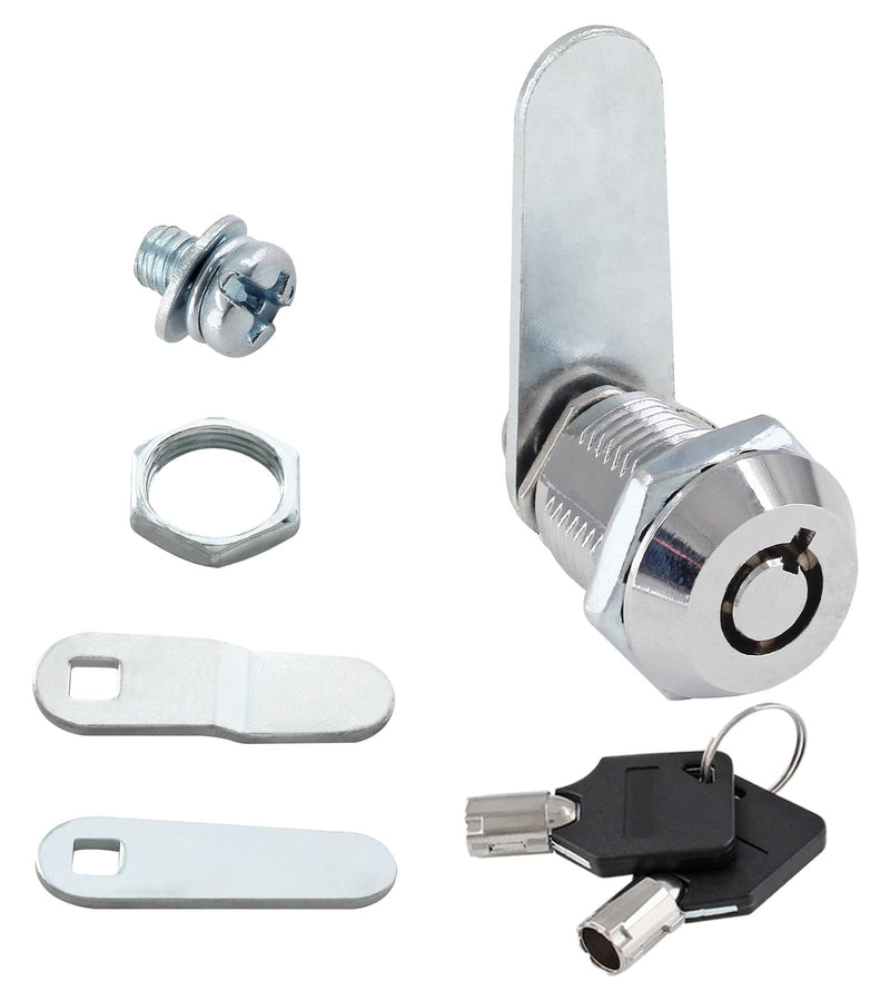 Uenhoy 4 Pack Tubular Cam Locks Keyed Alike, RV Locks Replacement, 1 Inch Cabinet Cam Lock Set for Mailbox Tool Box Vending Machine ATM - NewNest Australia