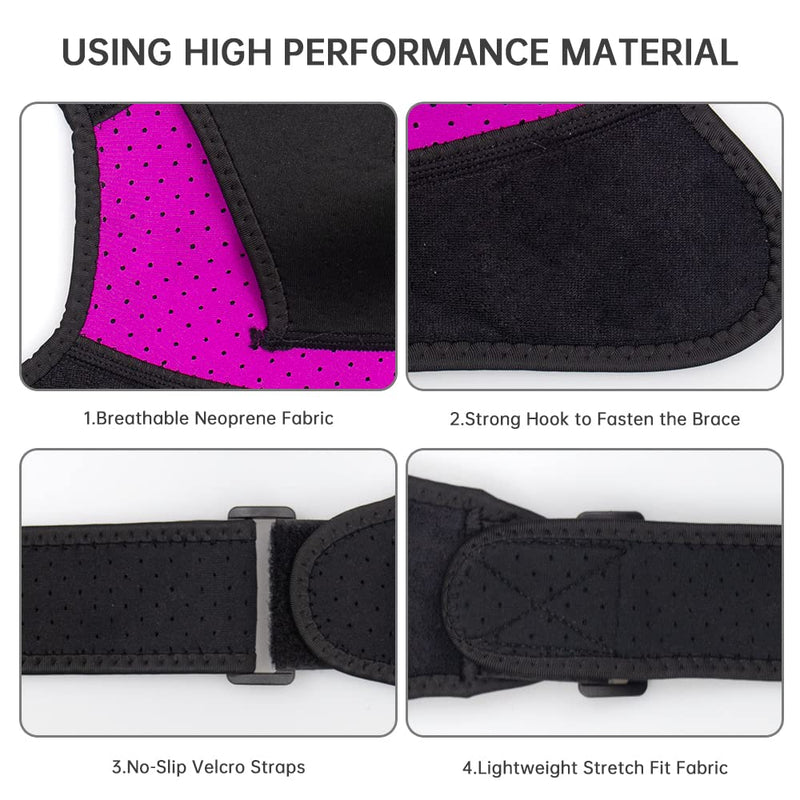 Shoulder Brace For Women, Adjustable Double Support On Shoulder Joint Neoprene Shoulder Support, Shoulder Support Bandage For Injury Prevention Recovery Sports Injuries - NewNest Australia