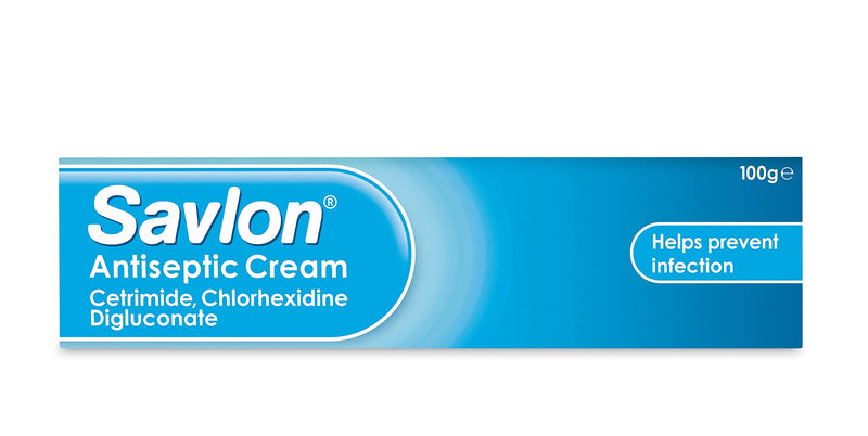 Savlon Antiseptic Cream, First Aid Treatment to cleanse cuts, grazes and minor wounds to help prevent infection, 100 g (Pack of 1) 100 g (Pack of 1) - NewNest Australia