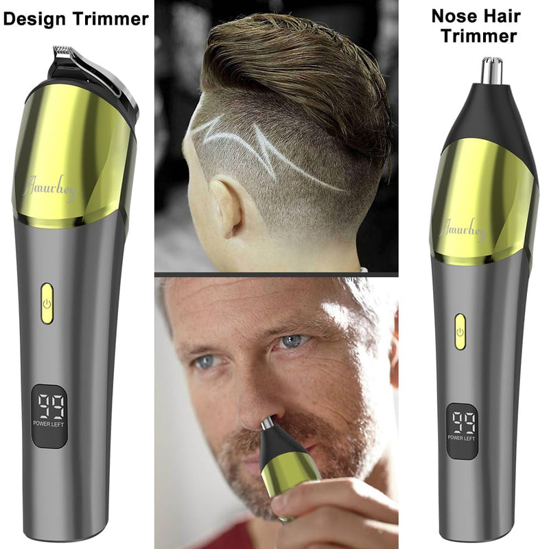 11-in-1 beard trimmer, trimmer/hair trimmer for men, hair clipper, all-in-one beard care body groomer set for face/hair/body, 80 minutes running time, gift for husband, including travel case - NewNest Australia