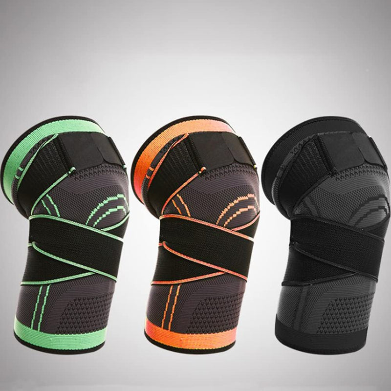 Nucamper Knee Brace For Arthritis Pain Adjustable Compression Sleeve For Men Women Pain Relief Knee Support For Injury Recovery Meniscus Tear Running Sports Training - NewNest Australia